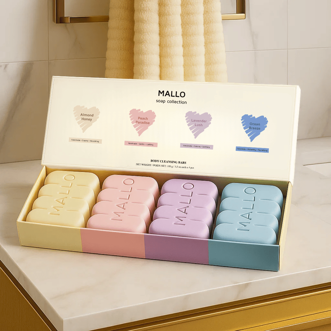 MOLANI Delicate Whip Soap 7個セット Mallo Soap - Gift Set – Mallo Towels