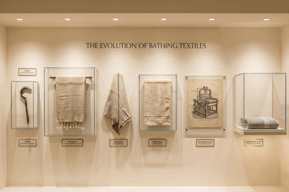The History of Towels: From Ancient Baths to Modern Bath Towels