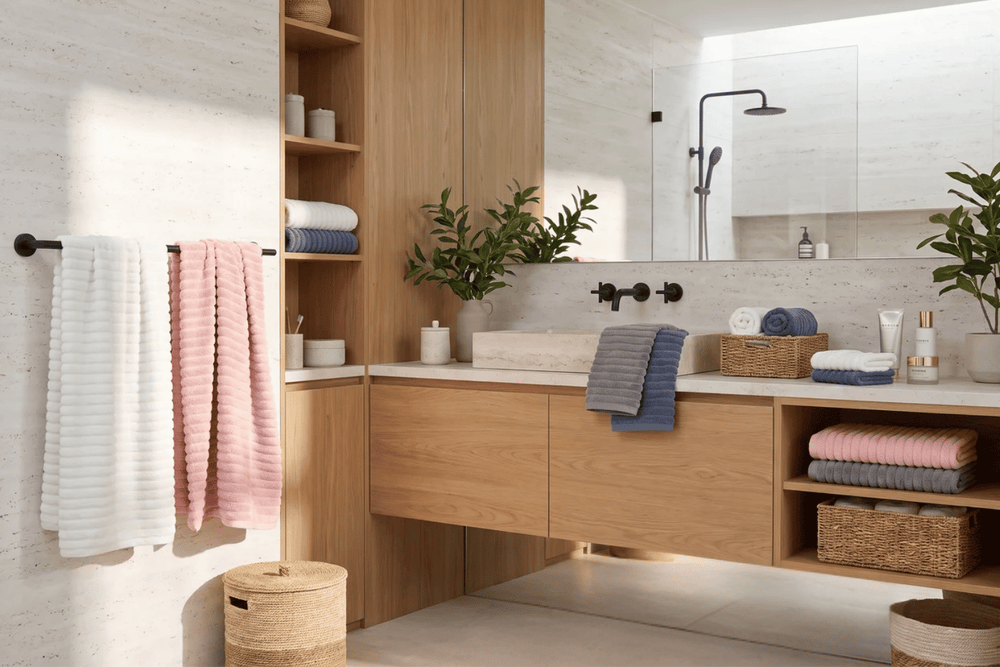 Towel Size Guide: Washcloth, Face Towel, Bath Towel & Bath Sheet