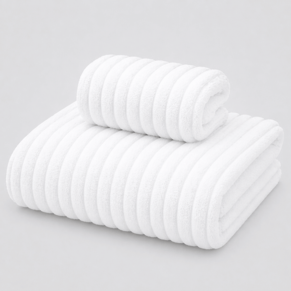Limited Edition: The Marshmallow Towel 2.0 in Snow White