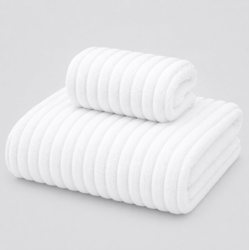 Limited Edition: The Marshmallow Towel 2.0 in Snow White