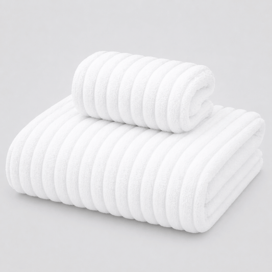 Limited Edition: The Marshmallow Towel 2.0 in Snow White