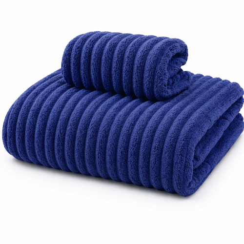 Limited Edition: The Marshmallow Towel 2.0 in Navy Blue
