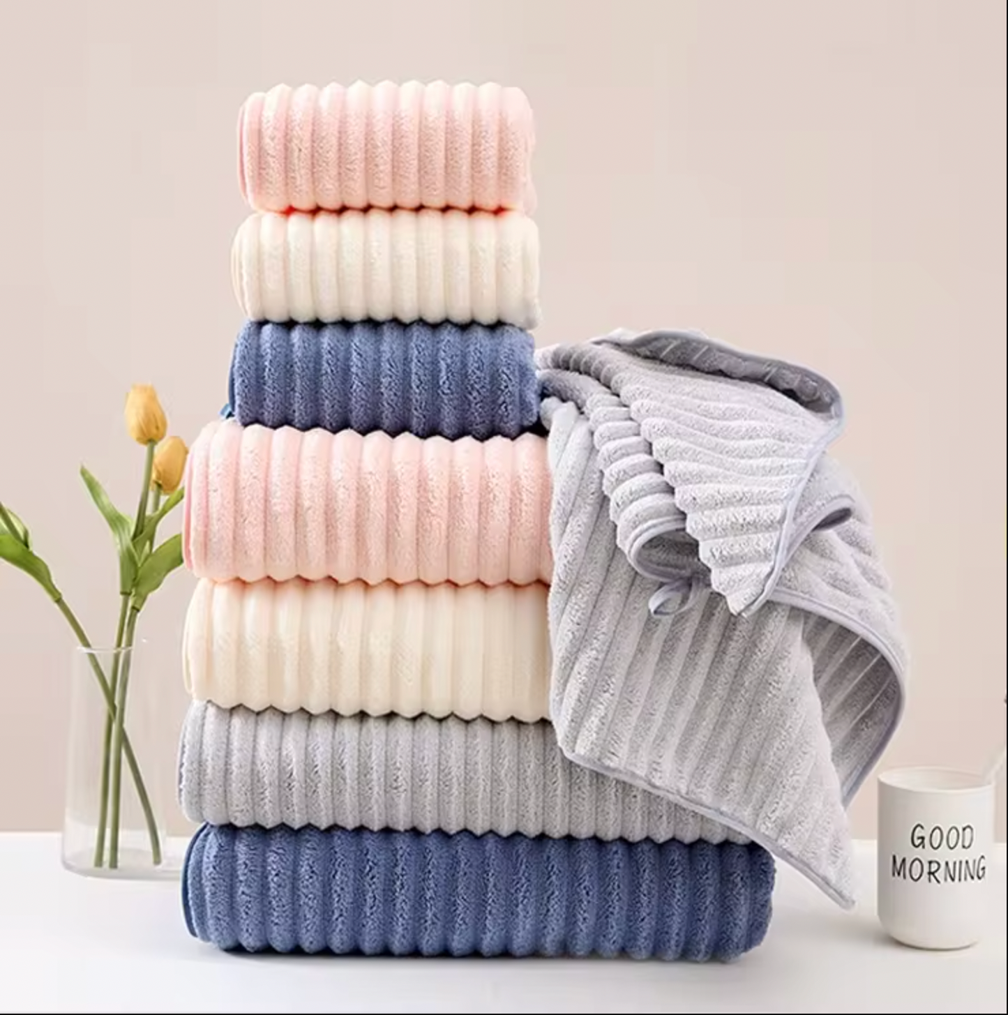 The Marshmallow Towel Family Pack